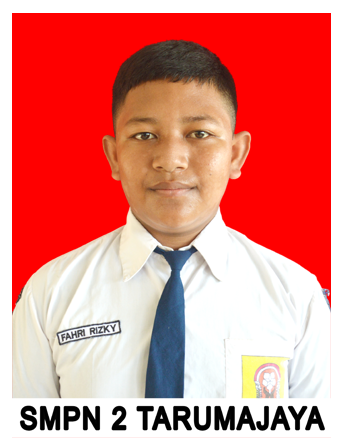 Portrait photo of Fahri Rizky, male student, Angkatan 2024/2025, short hair, smiling