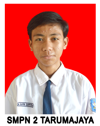 Portrait photo of Muhamad Raffa Saputra, male student, Angkatan 2024/2025, short hair, smiling