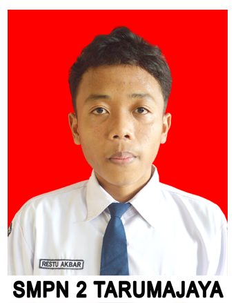 Portrait photo of Restu Akbar, male student, Angkatan 2024/2025, short hair, smiling