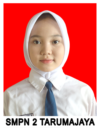 Portrait photo of Salsa Nabila, female student, Angkatan 2024/2025, medium length hair, smiling
