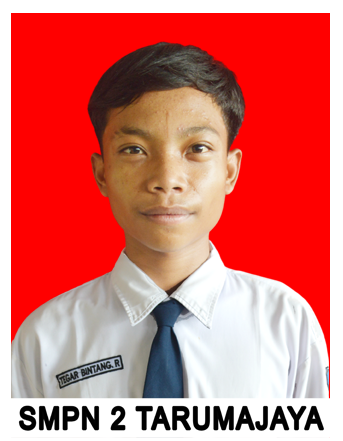 Portrait photo of Tegar Bintang Ramadhan, male student, Angkatan 2024/2025, short hair, smiling